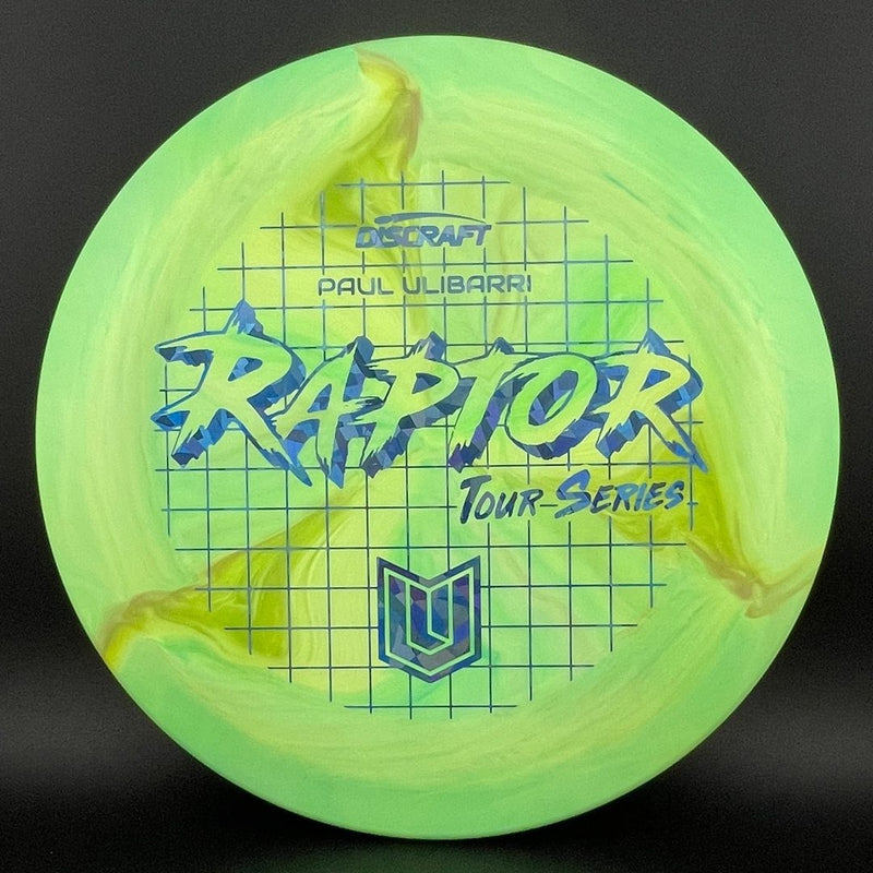 Load image into Gallery viewer, ESP Swirl Raptor - Paul Ulibarri Tour Series 2022 Stamp