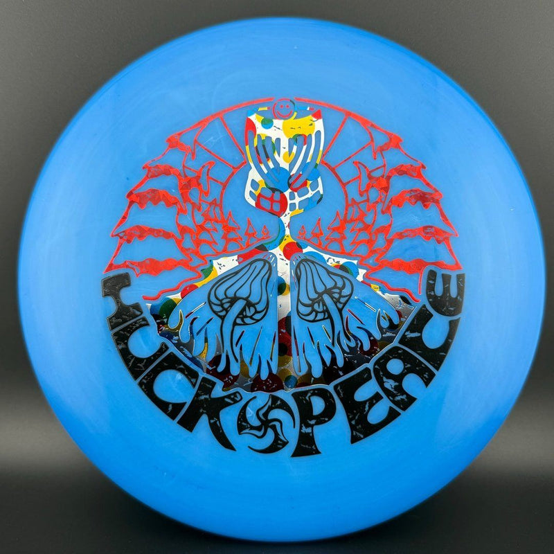 Load image into Gallery viewer, Soft Neo Spore - Huk Lab Peace Triple Foil Stamp