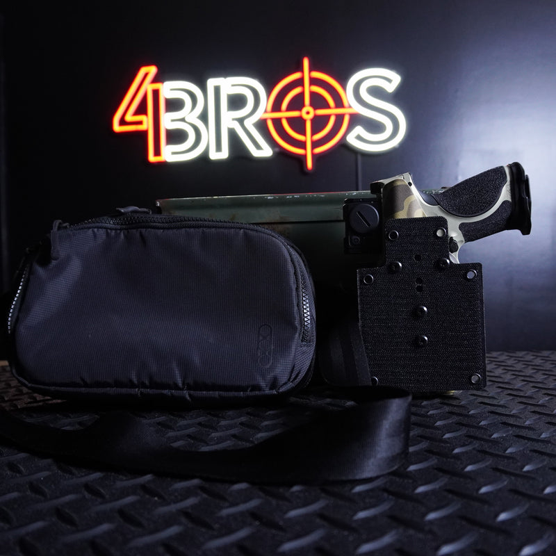Load image into Gallery viewer, 4BROS Hook & Loop Holster Mount for Backpacks & Sling Bags