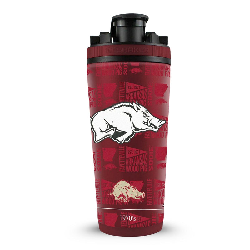 Load image into Gallery viewer, Officially Licensed University of Arkansas 26oz Ice Shaker