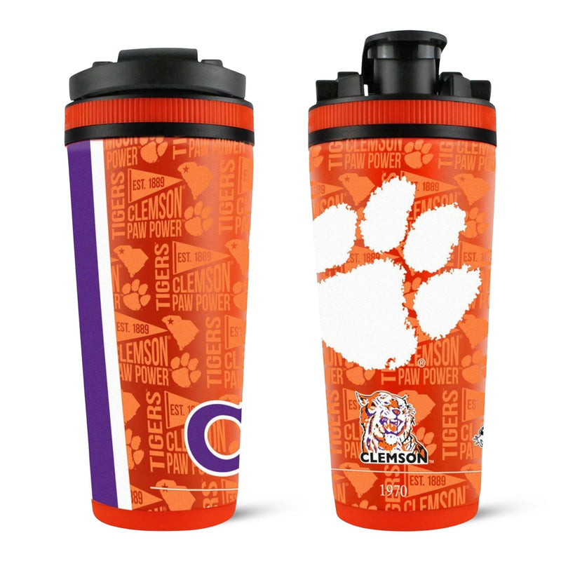 Load image into Gallery viewer, Officially Licensed Clemson University 26oz Ice Shaker