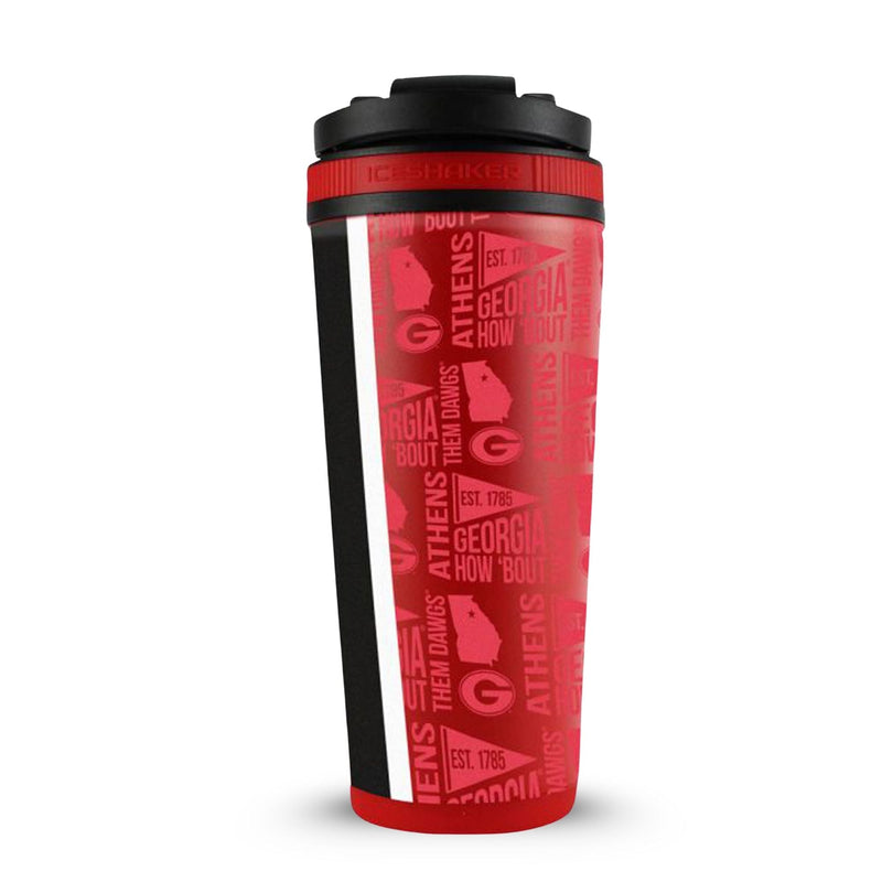 Load image into Gallery viewer, The College Vault - Georgia Bulldogs 4D Ice Shaker