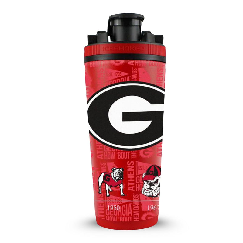 Load image into Gallery viewer, Officially Licensed University of Georgia 26oz Ice Shaker