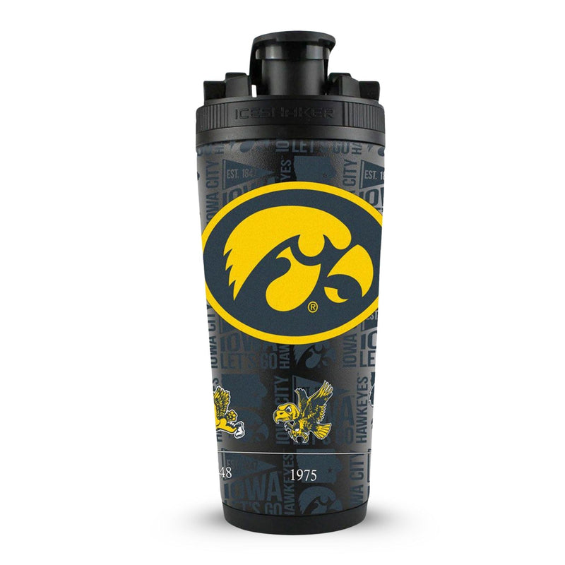 Load image into Gallery viewer, Officially Licensed University of Iowa 26oz Ice Shaker
