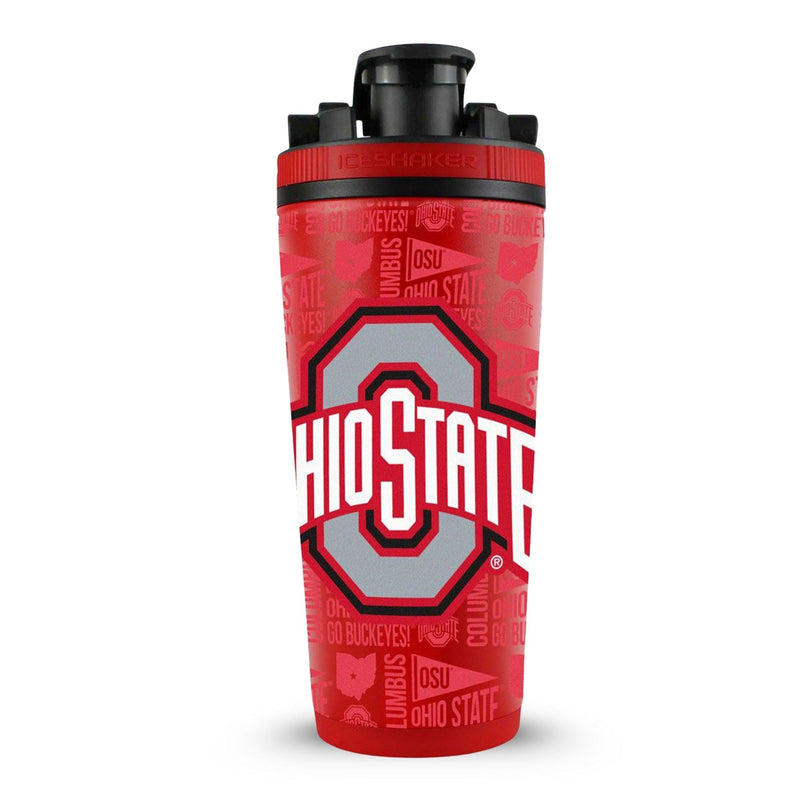 Load image into Gallery viewer, Officially Licensed Ohio State Buckeyes 4D Ice Shaker