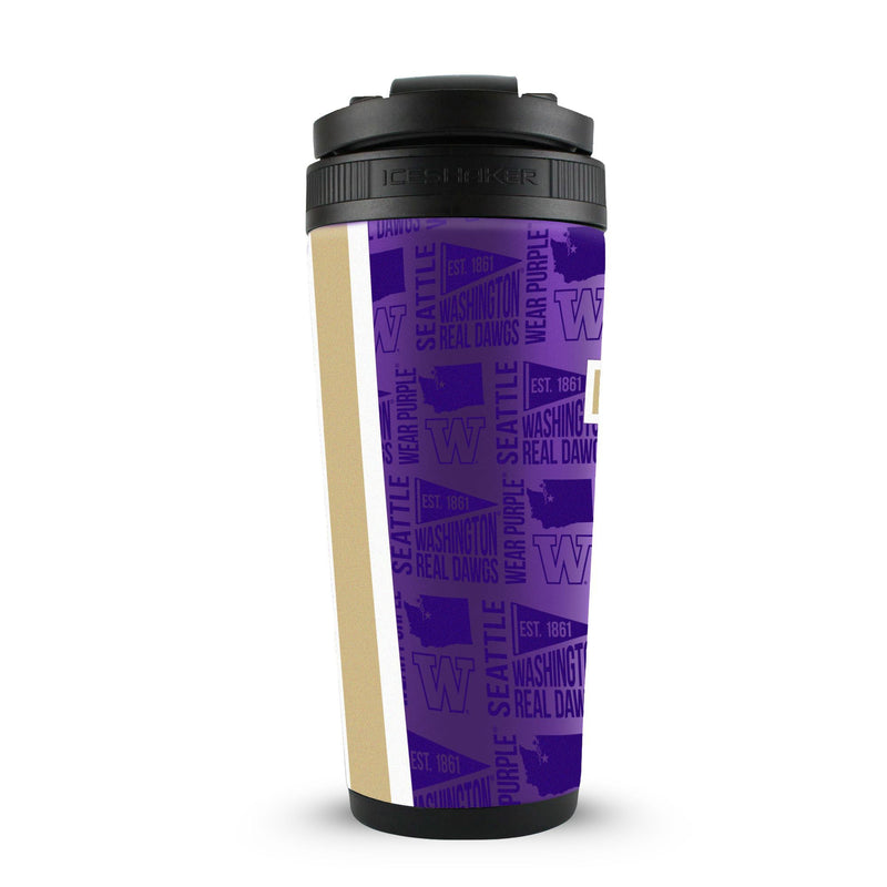 Load image into Gallery viewer, Officially Licensed University of Washington 4D Ice Shaker