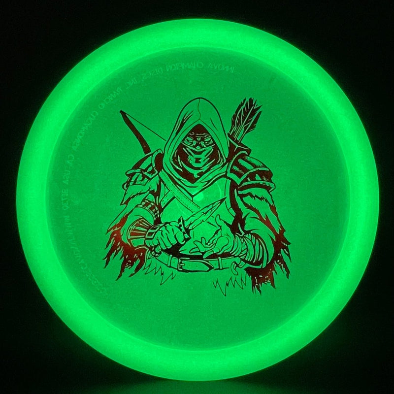 Load image into Gallery viewer, Classic Glow Champion Fairway Disc - Dark Rebel