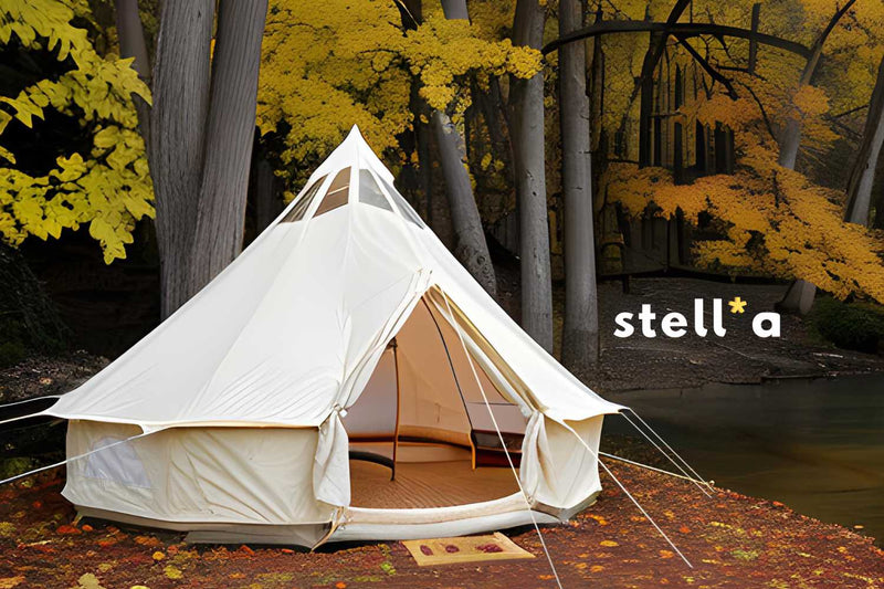 Load image into Gallery viewer, 13' (4M) Stella™ Stargazing Canvas Tent