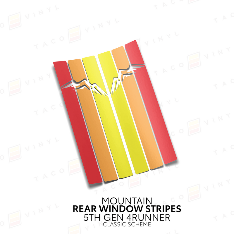 Load image into Gallery viewer, 4Runner Rear Window Stripes