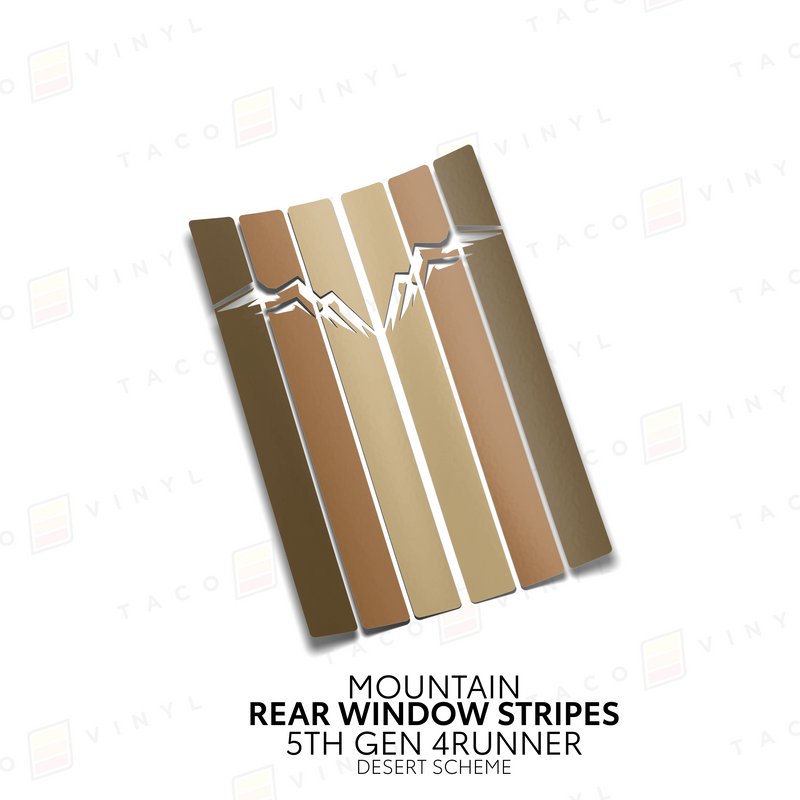 Load image into Gallery viewer, 4Runner Rear Window Stripes