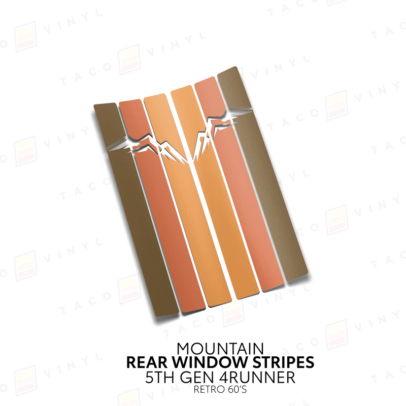 Load image into Gallery viewer, 4Runner Rear Window Stripes