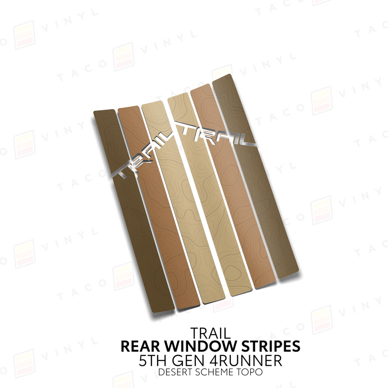 Load image into Gallery viewer, 4Runner Rear Window Stripes