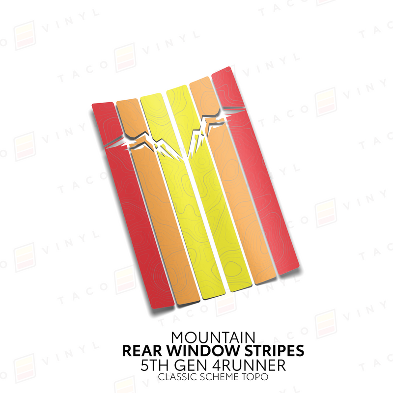 Load image into Gallery viewer, 4Runner Rear Window Stripes