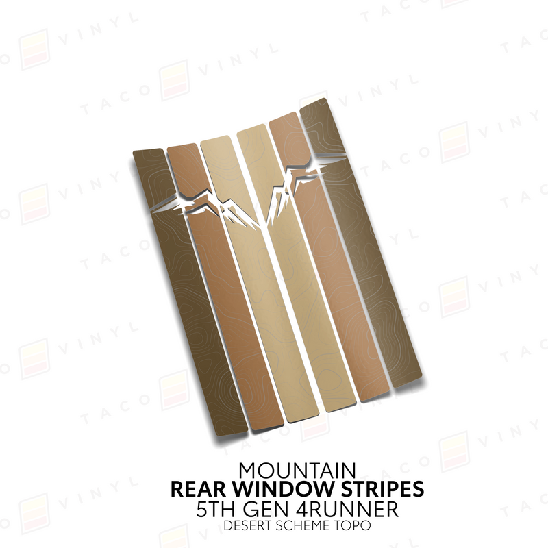 Load image into Gallery viewer, 4Runner Rear Window Stripes