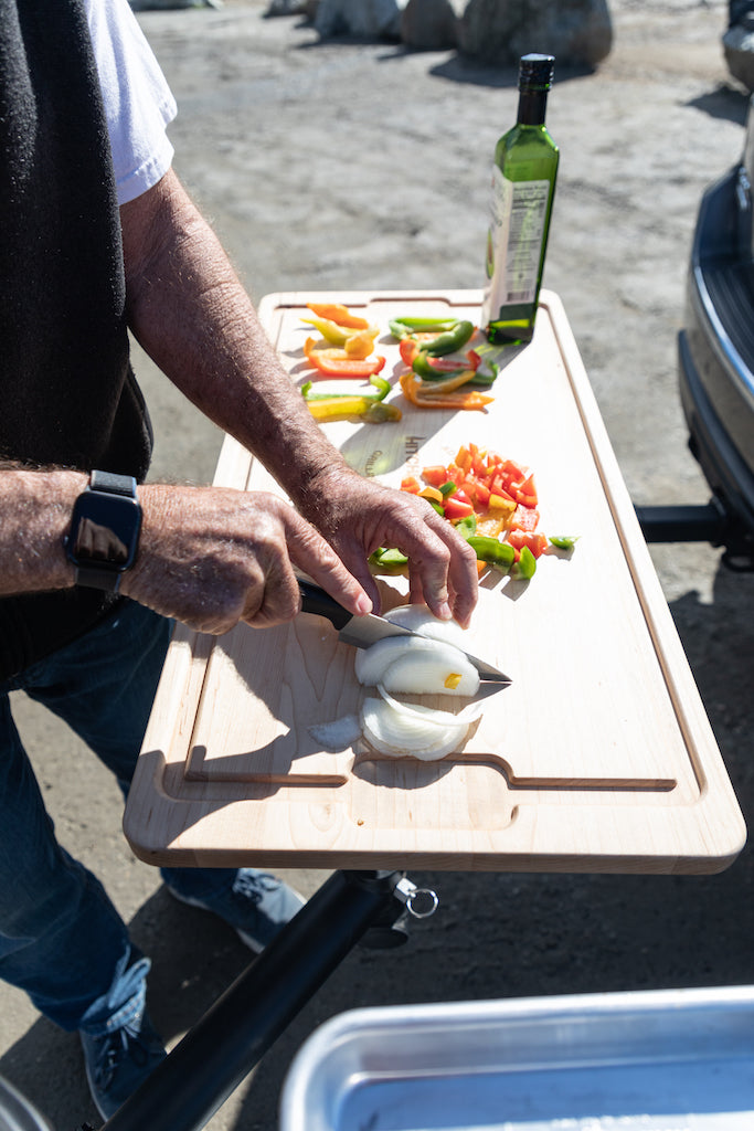 Load image into Gallery viewer, Cutting Board Side Table