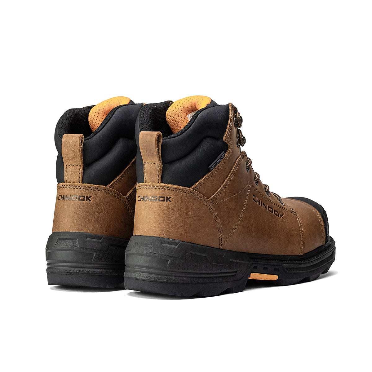 Maverick 6” Comp Toe Men’s Waterproof Work Boot - Wheat - Skoutley Outdoors LLC