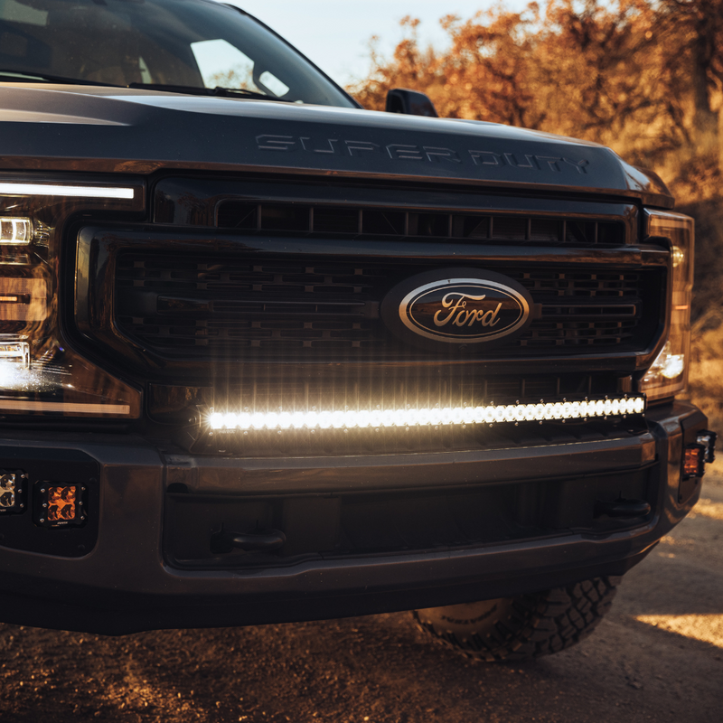 Load image into Gallery viewer, Ford F-250 and 350 (2020-2022) - 40" Curved LED Bumper Light Bar