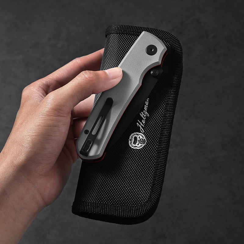 Load image into Gallery viewer, The Loyalist Folding Pocket Knife Giftset for Men and Women (Black and White)