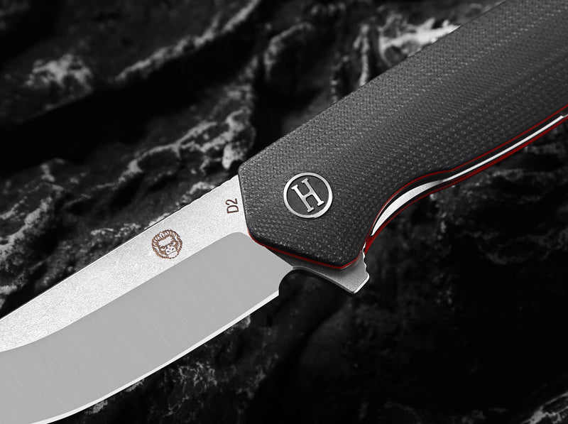 Load image into Gallery viewer, The Pathfinder Folding Pocket Knife Giftset for Men and Women (Silver and Red)