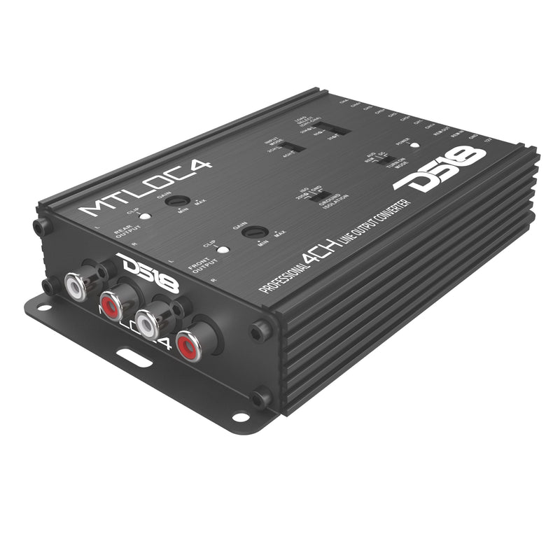 Load image into Gallery viewer, 4-Channel High-to-Low Level Line Output Converter with Remote Turn-On