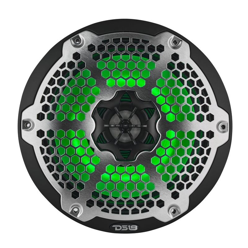 Load image into Gallery viewer, 8” Marine 2-Way Hybrid Speaker with RGB LED, Compression Driver and Neodymium Magnet | 350W RMS 4-Ohm