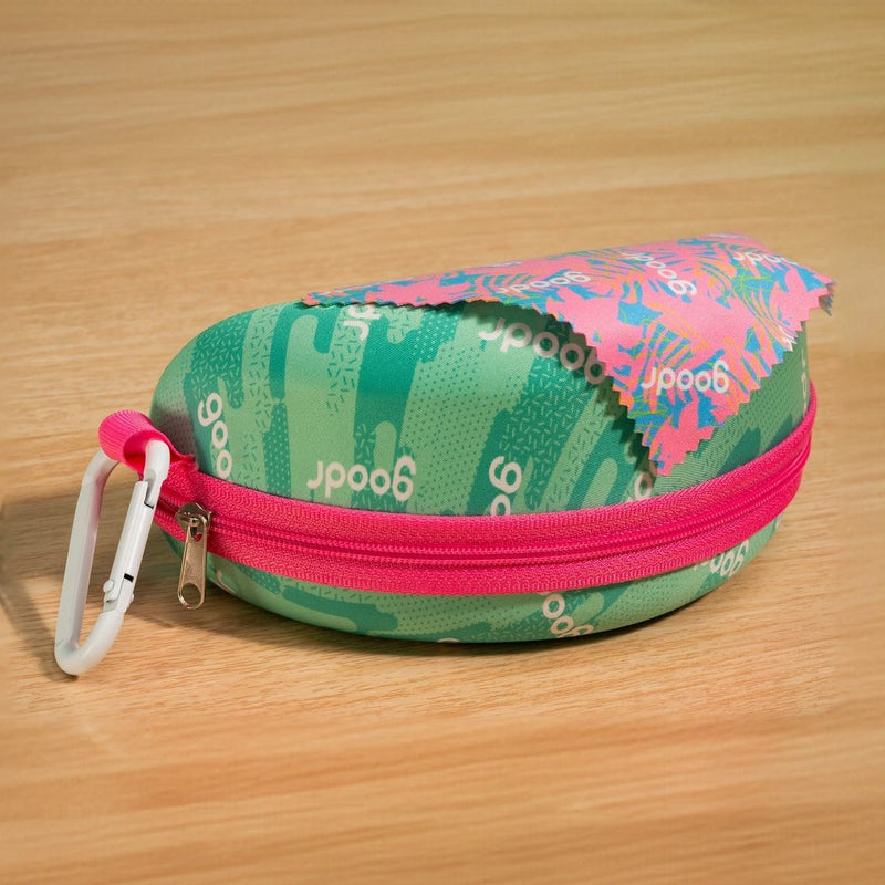 Load image into Gallery viewer, "Gnarliest Case Scenario” Wrap Sunglasses Case with Carabiner
