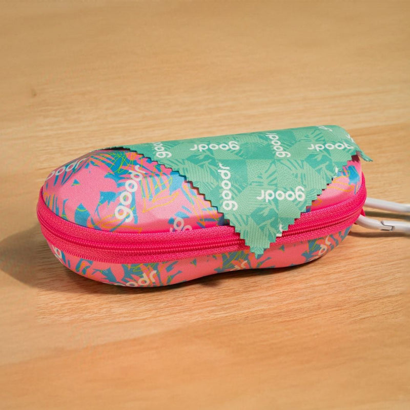 Load image into Gallery viewer, "We Made A Good Case” Sunglasses Case with Carabiner