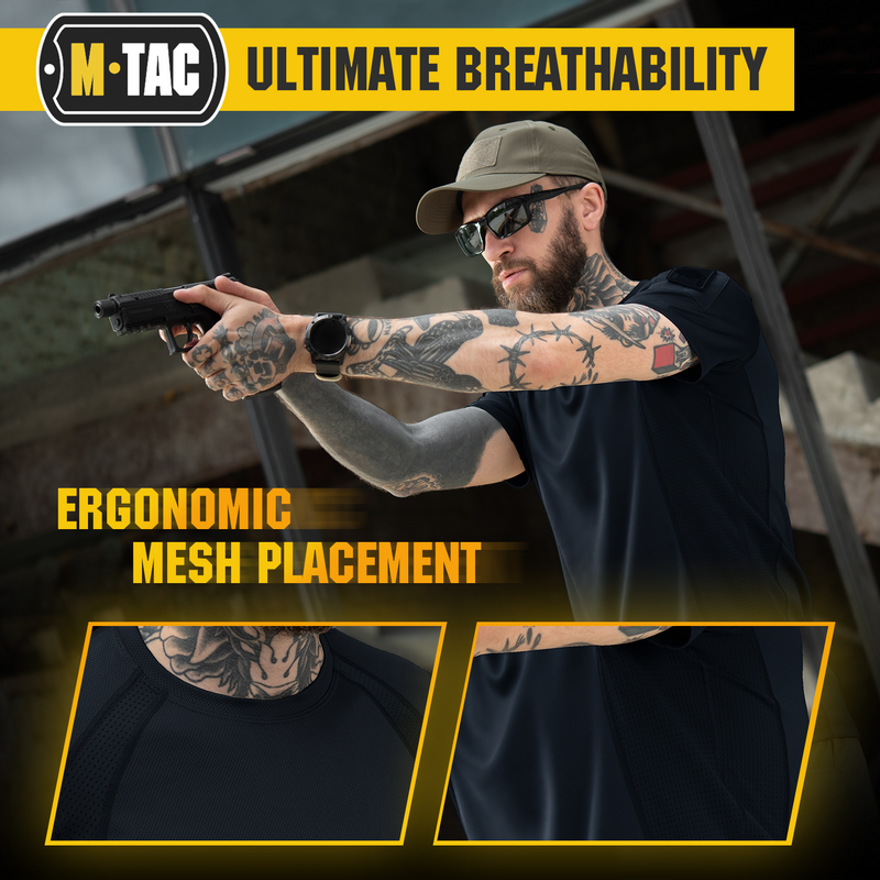 Load image into Gallery viewer, M-Tac T-Shirt Athletic Tactical Gen II with Loop Panels (Set of 3)