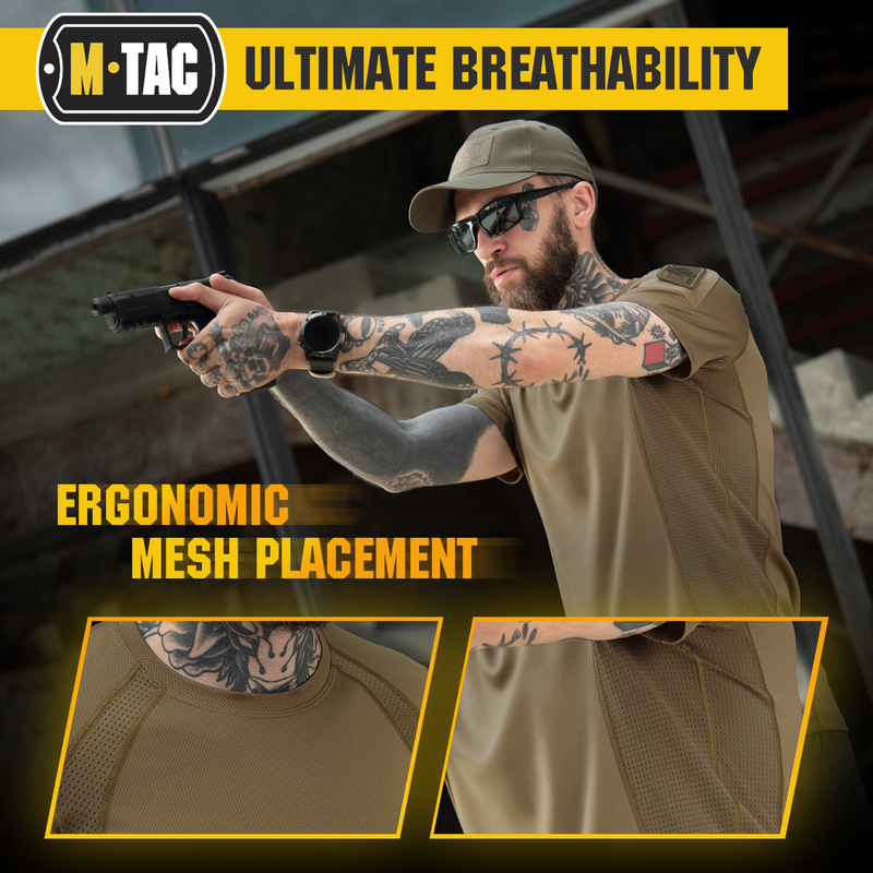 Load image into Gallery viewer, M-Tac T-Shirt Athletic Tactical Gen II with Loop Panels (Set of 3)