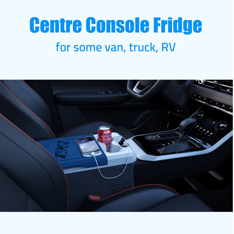 Load image into Gallery viewer, LiONCooler Mini Solar Powered Car Fridge Freezer, 29 Quarts