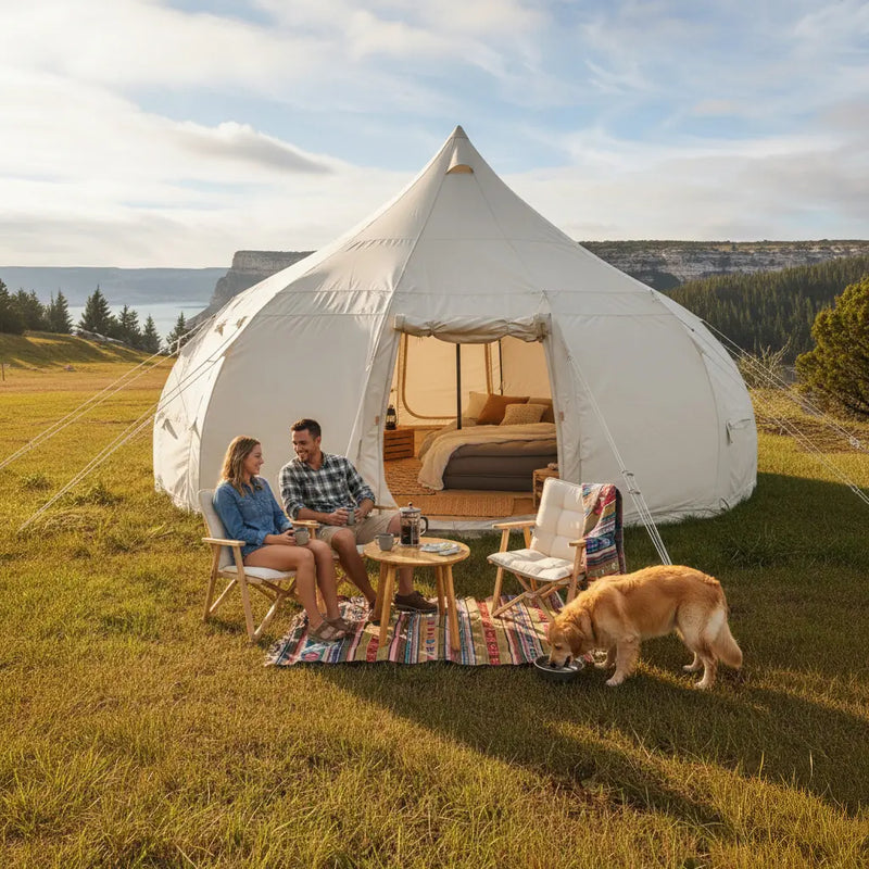 Load image into Gallery viewer, Eclipse Glamping Tent | 2 Sizes | 16 & 20-Foot
