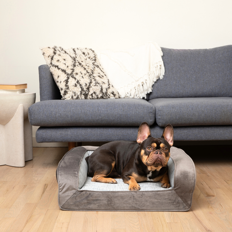 Load image into Gallery viewer, PupChill™ Cooling Bolster Dog Bed