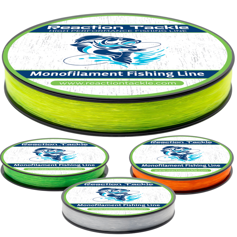 Load image into Gallery viewer, Reaction Tackle Nylon Monofilament Fishing Line 350-yard Spools