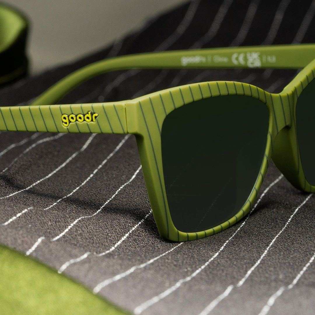 "Swirls Martini, Becomes Icon" Pop G Formal Polarized Sunglasses - Skoutley Outdoors LLC
