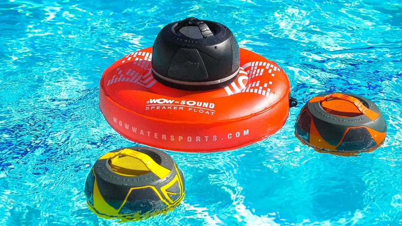 Load image into Gallery viewer, WOW Sports WOW-SOUND Floating Waterproof Stereo Bluetooth Speaker