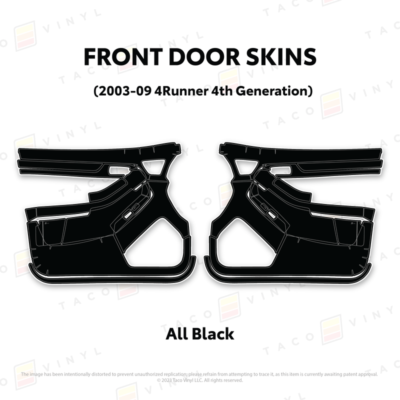 Load image into Gallery viewer, 2003-2009 4Runner Door Skins
