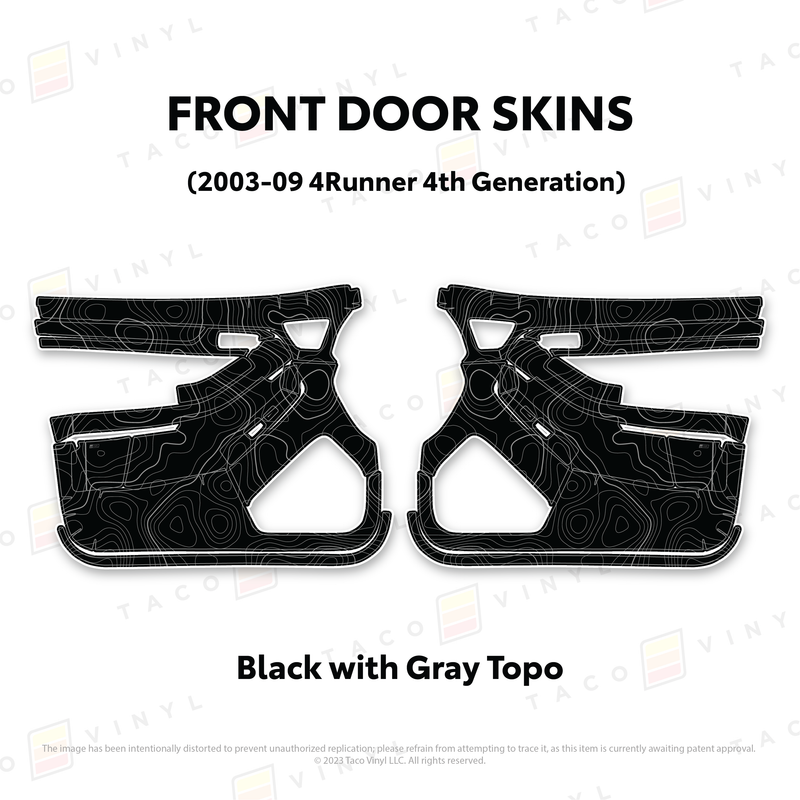 Load image into Gallery viewer, 2003-2009 4Runner Door Skins