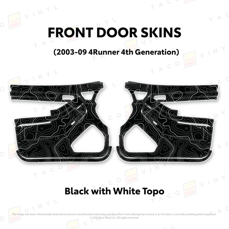 Load image into Gallery viewer, 2003-2009 4Runner Door Skins