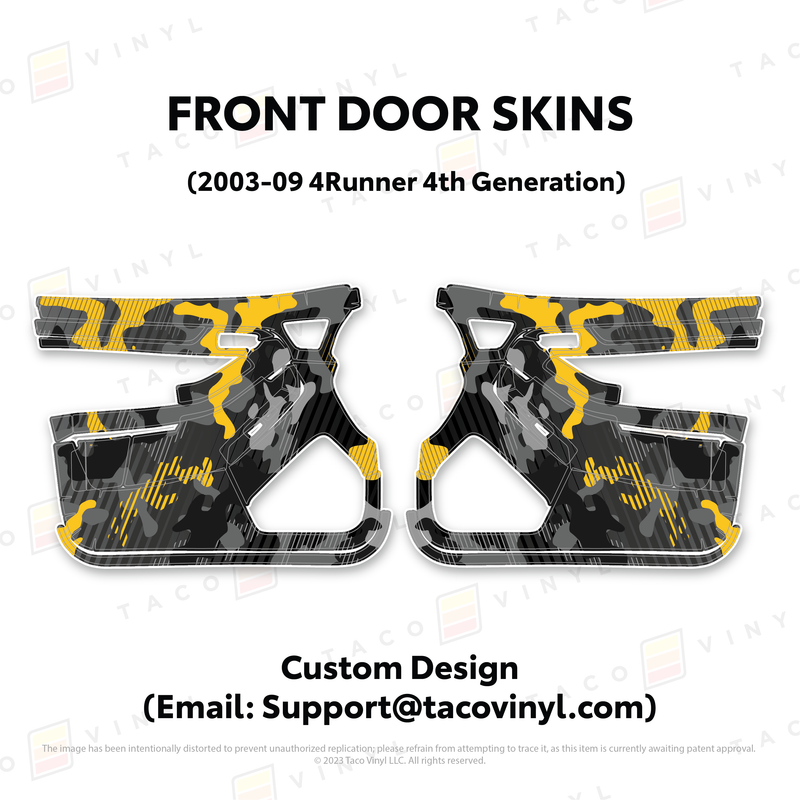 Load image into Gallery viewer, 2003-2009 4Runner Door Skins