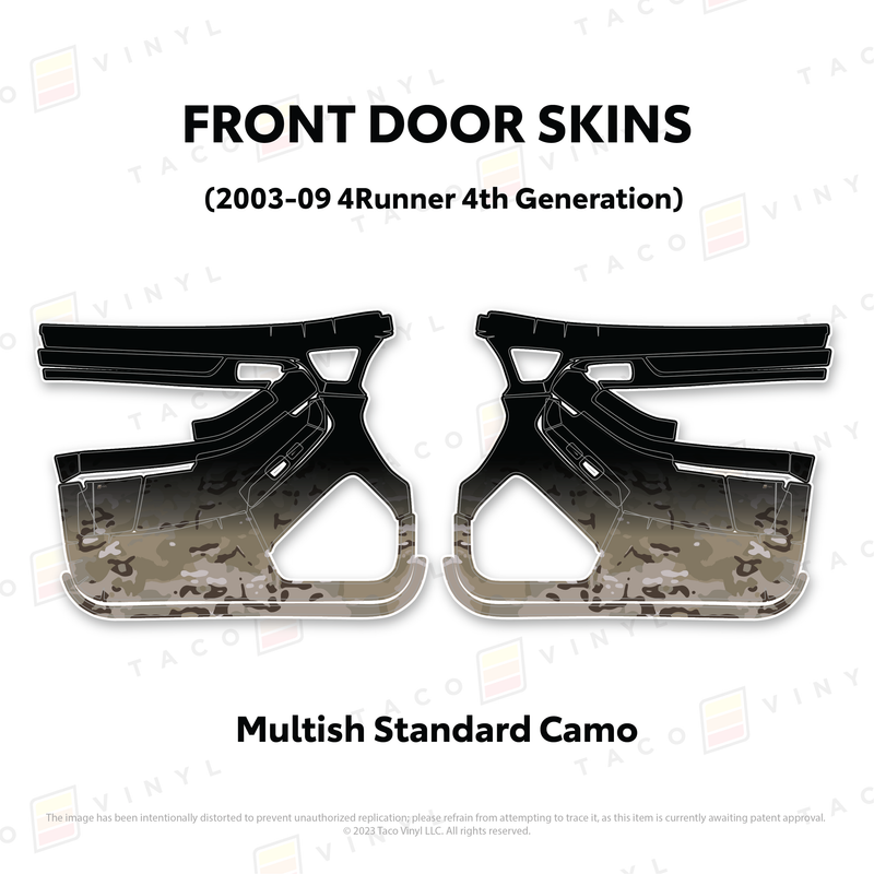 Load image into Gallery viewer, 2003-2009 4Runner Door Skins