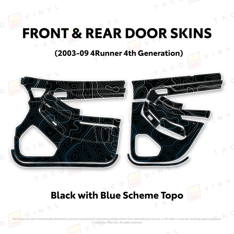Load image into Gallery viewer, 2003-2009 4Runner Door Skins