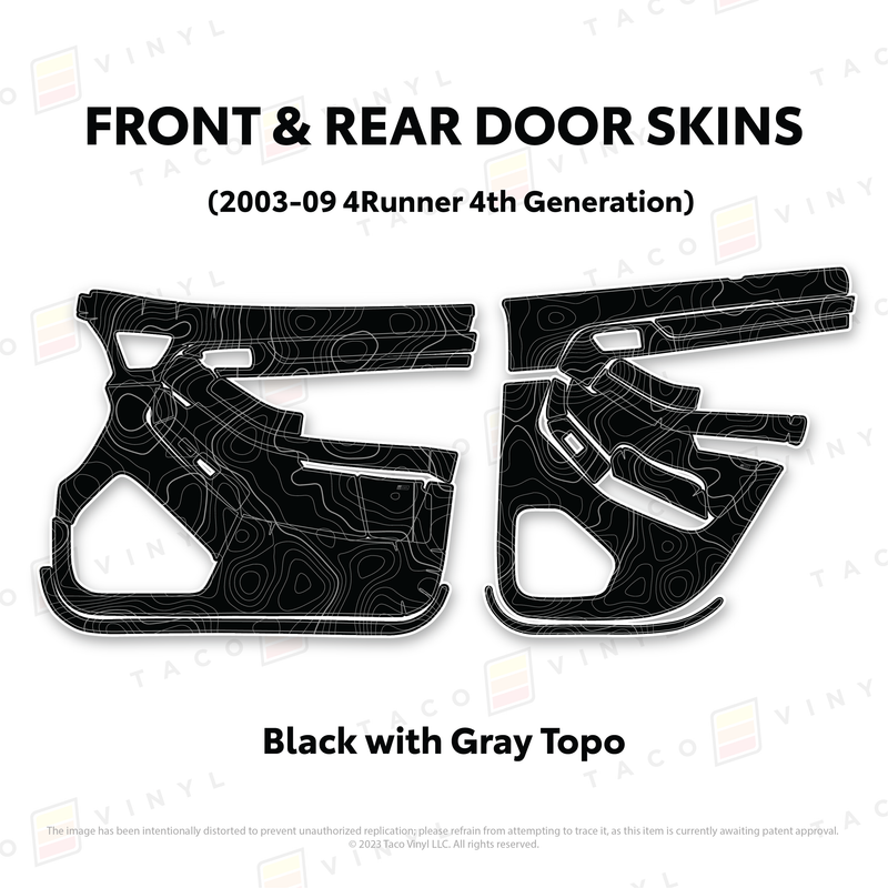 Load image into Gallery viewer, 2003-2009 4Runner Door Skins