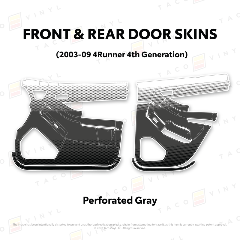 Load image into Gallery viewer, 2003-2009 4Runner Door Skins