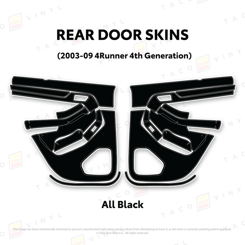 Load image into Gallery viewer, 2003-2009 4Runner Door Skins