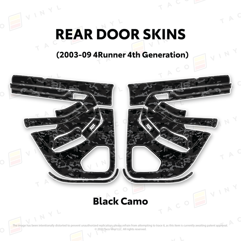 Load image into Gallery viewer, 2003-2009 4Runner Door Skins