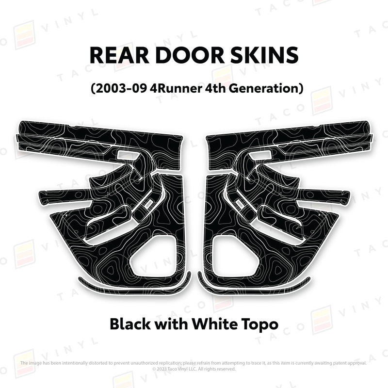 Load image into Gallery viewer, 2003-2009 4Runner Door Skins