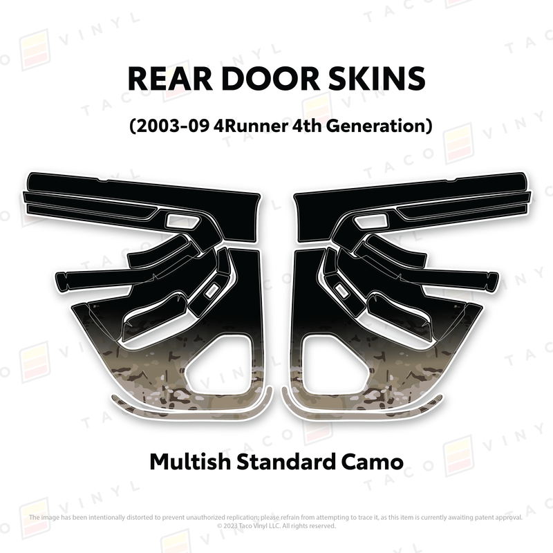 Load image into Gallery viewer, 2003-2009 4Runner Door Skins