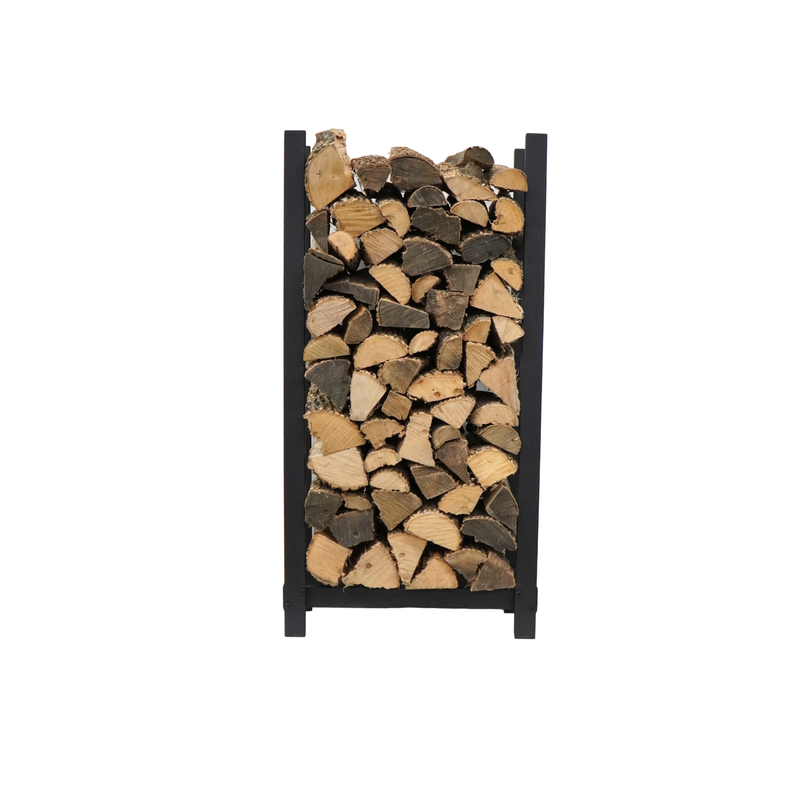 Load image into Gallery viewer, 4 ft Tall x 2 ft Wide Steel Firewood Rack Woodhaven