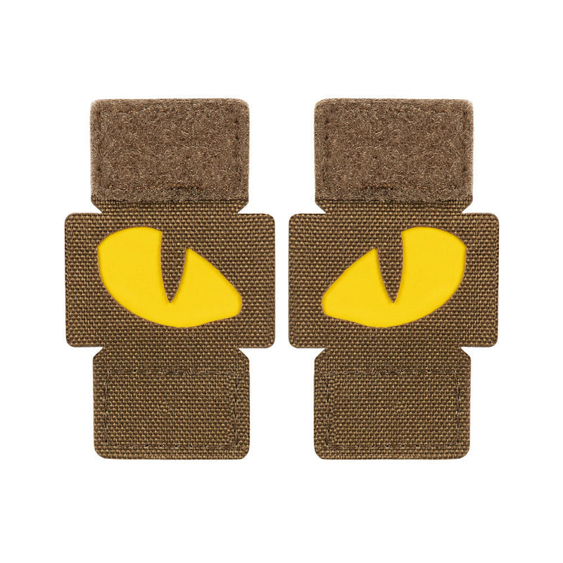 Load image into Gallery viewer, M-Tac Patch Tiger Eyes Laser Cut (couple)