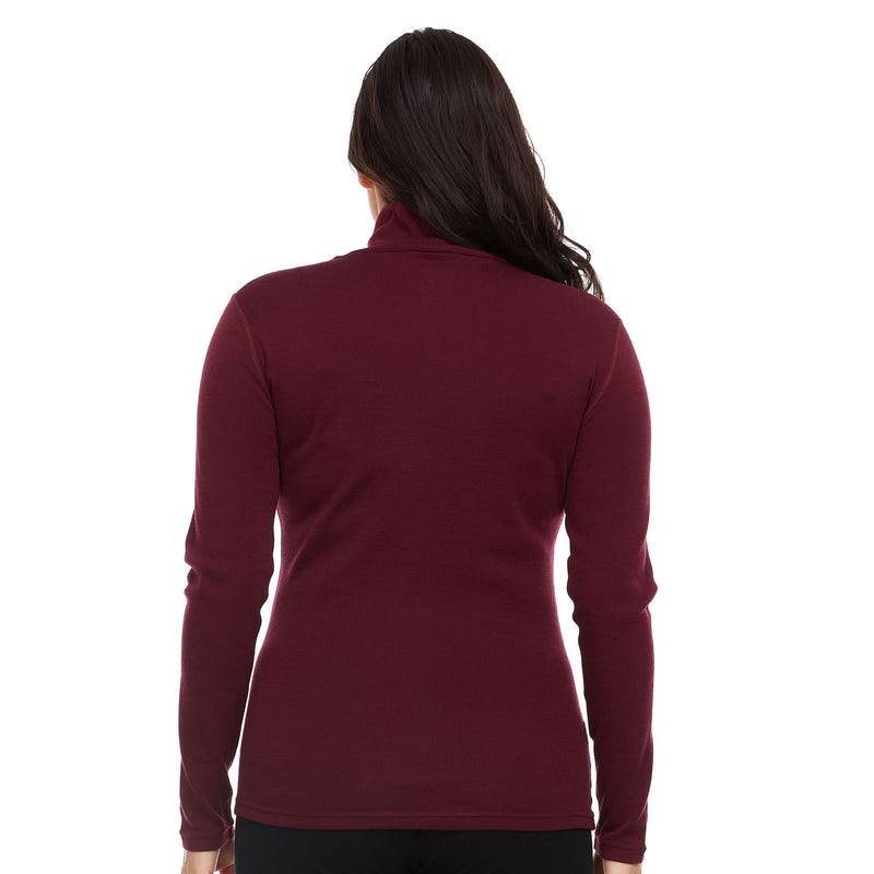Load image into Gallery viewer, Women's Midweight Merino Wool Turtleneck | 100% Merino Wool